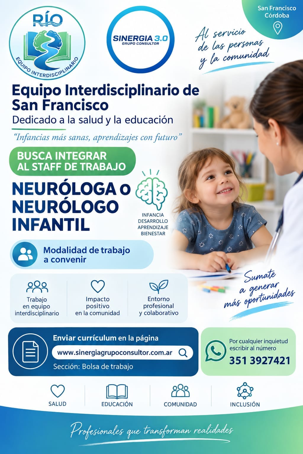 Neurólogo/a Infantil